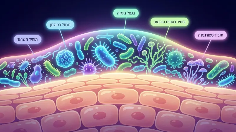 פרוביוטיקה לעור: מה זה עושה ומתי רואים תוצאה