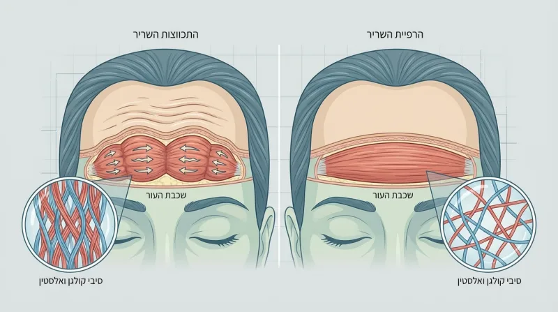קמטים במצח: למה הם נוצרים ואיך מטפלים בהם בלי לעשות דרמה