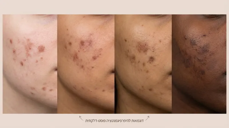 פיגמנטציה אחרי פצעונים (PIH): איך מטפלים בלי להחמיר